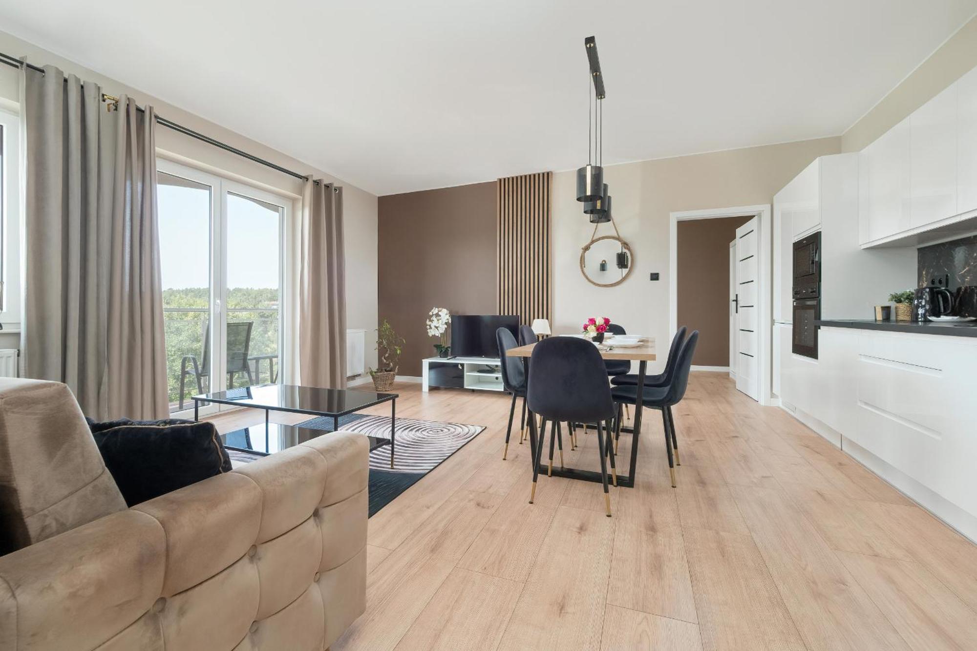 Przestronny Apartament Z Parkingiem We Wladyslawowie By Noclegi Renters Władysławowo エクステリア 写真