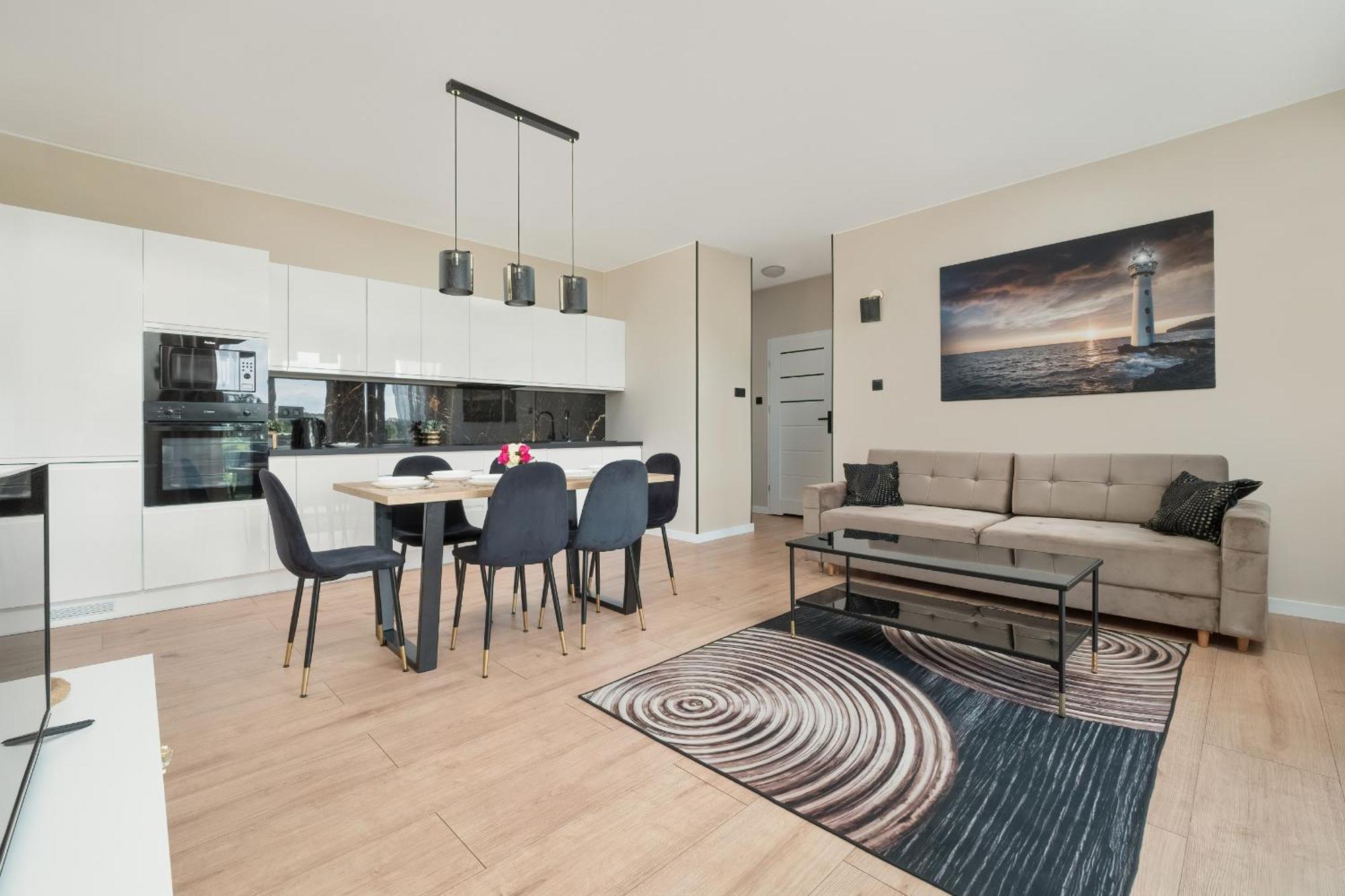 Przestronny Apartament Z Parkingiem We Wladyslawowie By Noclegi Renters Władysławowo エクステリア 写真